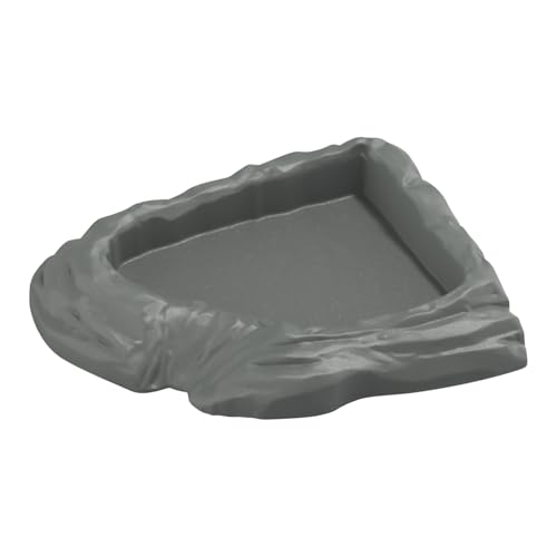 Bavokon Schildkröten Fressnapf - Reptilien Badebecken | Wassernapf Mit Breiter Öffnung Für Futter Und Wasser Im Terrarium Und Freiland Für Gecko, Bartagamen, Schlange Reptilien von Bavokon