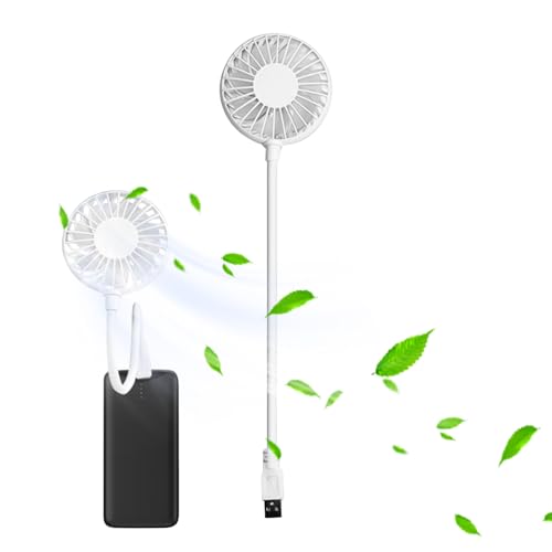 Bavokon Tragbarer Ventilator - Wiederaufladbarer Leiser Persönlicher Tischventilator | Kühlsystem Für Schlafzimmer Büro Camping Auto Bavokon Tragbarer Ventilator - Wiederaufladbarer Leiser Persönlicher Tischventilator | Kühlsystem Für Schlafzimmer Büro Camping Auto von Bavokon