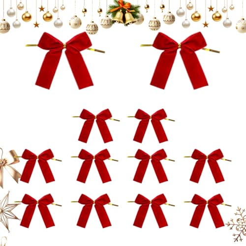 Bavokon Weihnachtsbänder Für Weihnachtsbäume - Outdoor Samtschleifen Deko Schmuck - Multifunktionale Heimdekoration Für Handarbeiten Garten Türkranz Partys Innen Außen Bavokon Weihnachtsbänder Für Weihnachtsbäume - Outdoor Samtschleifen Deko Schmuck - Multifunktionale Heimdekoration Für Handarbeiten Garten Türkranz Partys Innen Außen von Bavokon
