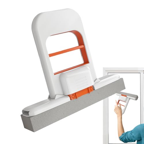 Bavokon Wischmop Für Badezimmer | Selbstauswringender Tisch Staubwedel | Wischer Für Windschutzscheiben Und Für Fliesen, Parkettboden, Spiegel, Wohnung, Esstisch, Garage, Badezimmer von Bavokon