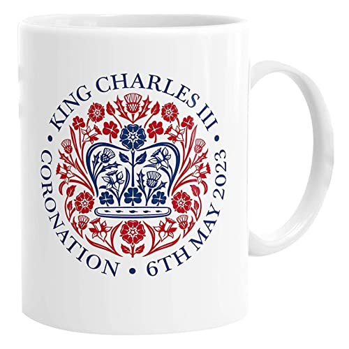 King Charles Iii Coronation Mug, ml Teetasse,König Charles III Krönung Kaffeetasse,Celebrate King Charles III Becher 2023,Charles Kaffeetasse,Becher Souvenir Zur Feier Der Thronbesteigung Des Königs von Bavokon