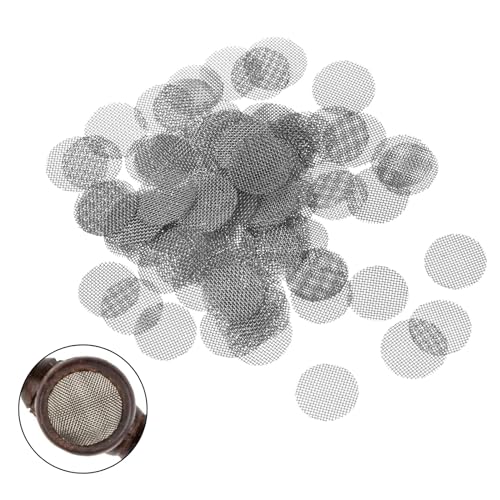 Einlege Bong-Siebe Ø 15 mm,Feinmaschig Kopfsieb Pfeifen Sieb Einlegesieb Metallsieb Glas Kopf Gitter Zubehör,Edelstahl Screen Pipe Screens Rohr Filterung Rauchen Pfeife Sieb Filter,120 Stück Einlege Bong-Siebe Ø 15 mm,Feinmaschig Kopfsieb Pfeifen Sieb Einlegesieb Metallsieb Glas Kopf Gitter Zubehör,Edelstahl Screen Pipe Screens Rohr Filterung Rauchen Pfeife Sieb Filter,120 Stück von Bavooty