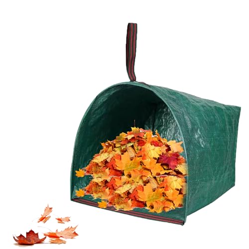 Gartenmüllsäcke,150L Wiederverwendbare Gartentaschen,Grünschnittsäcke Faltbar mit Griffen,Laubsäcke,Garten Sack,Garten Laubsammler,Wasserdicht,Gartenabfallsack für Gartenabfälle Grünschnitt Laubabfall von Bavooty