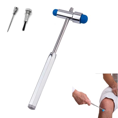 Neurologischer Reflexhammer,Medizinischer Neurologischer Hammer,Neuro Reflexhammer mit Doppel-Kunststoffkopf,Blau Medizinischer Reflexhammer für Hautreflexe und Oberflächenreaktionen Untersuchungen Neurologischer Reflexhammer,Medizinischer Neurologischer Hammer,Neuro Reflexhammer mit Doppel-Kunststoffkopf,Blau Medizinischer Reflexhammer für Hautreflexe und Oberflächenreaktionen Untersuchungen von Bavooty
