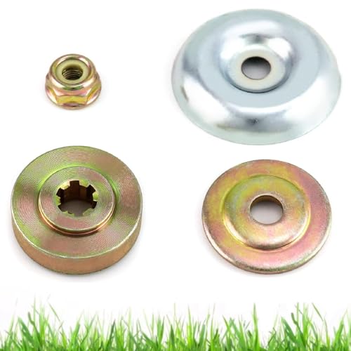 Rasenmäher Ersatzteile,Set Rasenmäher Metall Getriebe Klinge Mutter,Dauerhaft Rasenmäher Teile,Metall Freischneider Zubehör,Rasenmäher Trimmer Zubehör,für Rasenmäher Trimme Freischneider,4 Stück Rasenmäher Ersatzteile,Set Rasenmäher Metall Getriebe Klinge Mutter,Dauerhaft Rasenmäher Teile,Metall Freischneider Zubehör,Rasenmäher Trimmer Zubehör,für Rasenmäher Trimme Freischneider,4 Stück von Bavooty