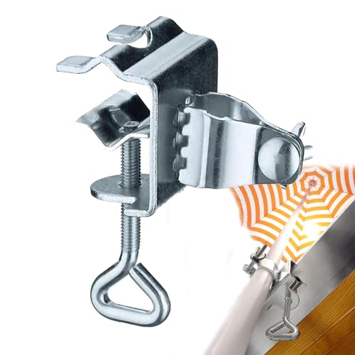 Sonnenschirmhalter Balkongeländer Einstellbar,Terrassen-Schirmständer,Sonnenschirmständer,Sonnenschirm Halterung Balkon mit Aufhängehaken für Rohrdurchmesser von 22–32 mm Garten Terrasse Geländer Sonnenschirmhalter Balkongeländer Einstellbar,Terrassen-Schirmständer,Sonnenschirmständer,Sonnenschirm Halterung Balkon mit Aufhängehaken für Rohrdurchmesser von 22–32 mm Garten Terrasse Geländer von Bavooty