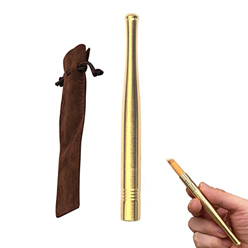 Zigarettenspitze,Wiederverwendbare Zigarettenfilte,Tabak Filter,Saubere Teer Tabak Filter,Metall-Zigarettenspitze für Zigaretten, Zigarillos etc für Standardgröße Zigaretten Reduzieren Schadstoffe. von Bavooty