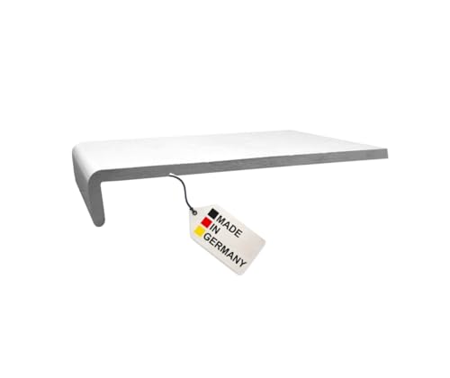 BawiTec Hartschaumwinkel,Breite 175mm, Länge 200cm,Farbe weiß,Stärke 10mm, Winkelprofil,Dachprofil,Wandprofil,Verkleidungsprofil,Hartschaumwinkelprofil,Bauprofil,Eckprofil rund von BawiTec