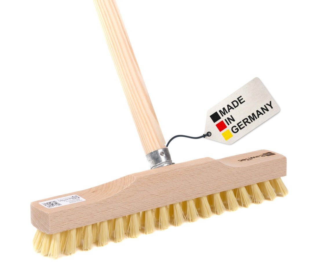 BawiTec Reinigungsbürste Rheinischer Wischer mit Stiel Haushalt Schrubber Stiel Bodenwischer BawiTec Reinigungsbürste Rheinischer Wischer mit Stiel Haushalt Schrubber Stiel Bodenwischer von BawiTec