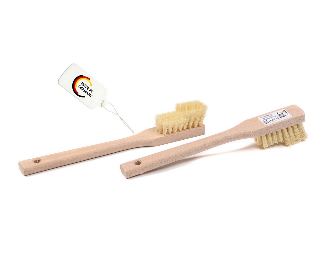 BawiTec Reinigungsbürsten-Set 2er Set Reinigungsbürsten Holzbürsten schmal Stielbürste Natur BawiTec Reinigungsbürsten-Set 2er Set Reinigungsbürsten Holzbürsten schmal Stielbürste Natur von BawiTec
