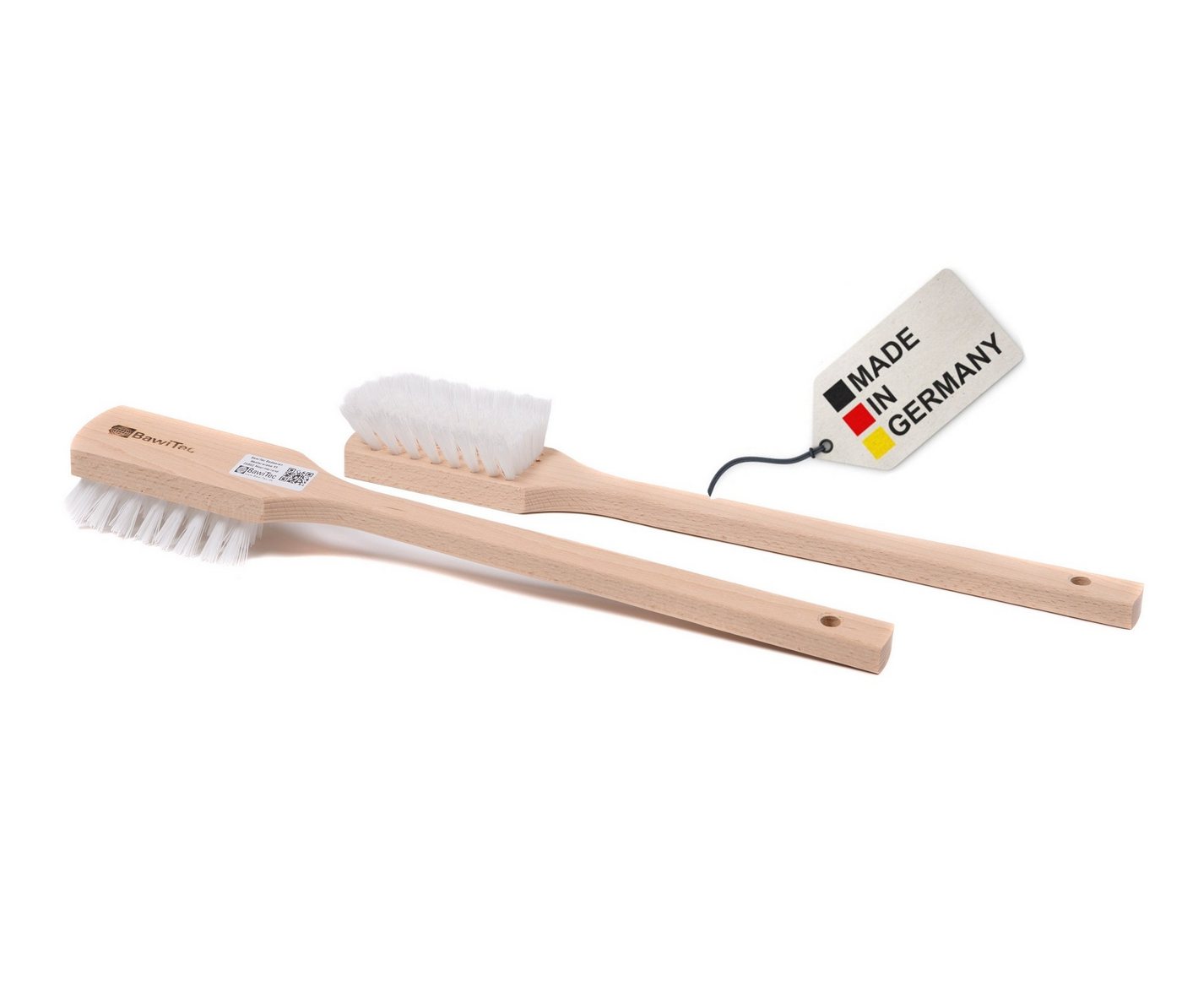 BawiTec Reinigungsbürsten-Set 2 Stielbürsten Reinigungsbürsten Langstiel Bürsten Holz BawiTec Reinigungsbürsten-Set 2 Stielbürsten Reinigungsbürsten Langstiel Bürsten Holz von BawiTec