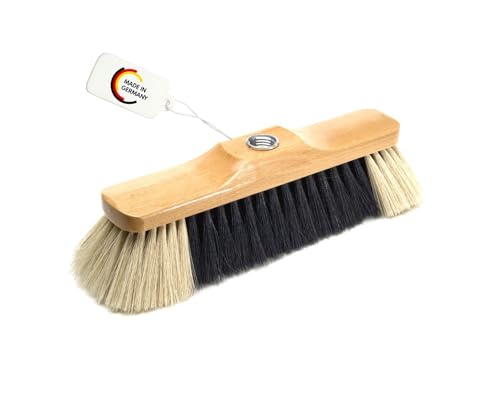 BawiTec Zimmerbesen 30cm lang lackiert mit Gewindeeinsatz ohne Stiel Stubenbesen Kehrbesen Stubenbesen aus Holz feine weiche Borsten zweifarbig Kunsthaar für Innen Haushalt Büro, Hobby BawiTec Zimmerbesen 30cm lang lackiert mit Gewindeeinsatz ohne Stiel Stubenbesen Kehrbesen Stubenbesen aus Holz feine weiche Borsten zweifarbig Kunsthaar für Innen Haushalt Büro, Hobby von BawiTec