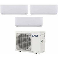 Baxi - trial split inverter klimagerät astra 7+7+7 serie mit lsgt60-3m r-32 wi-fi optional 7000+7000 - neu von Baxi