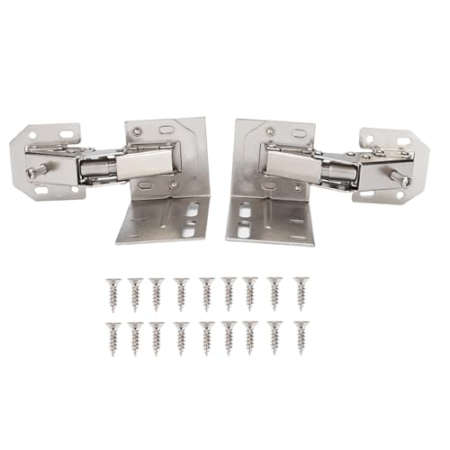 2pcs Edelstahlbrückenhäfen Scharniere Türscharnierzubehör für Home Schubladen Tür 2pcs Edelstahlbrückenhäfen Scharniere Türscharnierzubehör für Home Schubladen Tür von Baxnore
