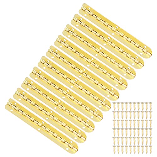 Baxnore 10 Stcs 100mm Holzkasten Scharnier Hochleistungs langer Streifenscharnier mit Schrauben für Schränke Türen DIY Holzbearbeitungsprojekte Eisenmaterial 90 Grad Reibscharniers Baxnore 10 Stcs 100mm Holzkasten Scharnier Hochleistungs langer Streifenscharnier mit Schrauben für Schränke Türen DIY Holzbearbeitungsprojekte Eisenmaterial 90 Grad Reibscharniers von Baxnore