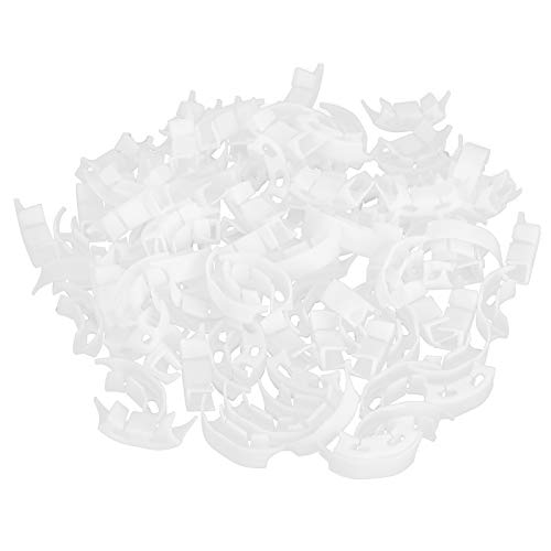 Baxnore 100 PCs Plastikanlagen -Trainingsclips, Zweig -Bender -Clips für Tomatenanlagen, wiederverwendbarer Garten zur Unterstützung des Wachstums der Unterstützung Baxnore 100 PCs Plastikanlagen -Trainingsclips, Zweig -Bender -Clips für Tomatenanlagen, wiederverwendbarer Garten zur Unterstützung des Wachstums der Unterstützung von Baxnore