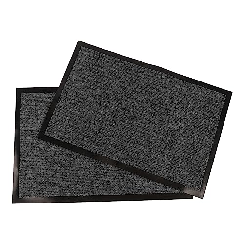 Baxnore 2pcs absorbierende Nicht -Sliptür -Matte, Glasfaser -Badezimmerteppich für den Eingang der Maschine, maschinelle Waschbedeckung Fallen Dreckfeuchtigkeit, 17 "x 24" Innenein Baxnore 2pcs absorbierende Nicht -Sliptür -Matte, Glasfaser -Badezimmerteppich für den Eingang der Maschine, maschinelle Waschbedeckung Fallen Dreckfeuchtigkeit, 17 "x 24" Innenein von Baxnore