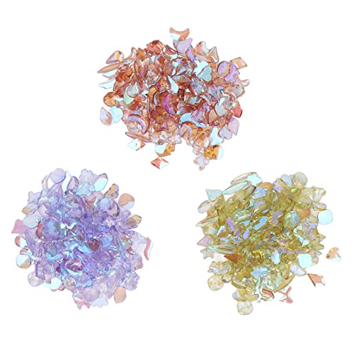Baxnore 300pcs Nagelkunstscheiben verschiedene Stile leuchtende Farben Multi -Zweck -Nagel -Strass -Stift -Kit für Telefonsackkarte DIY von Baxnore