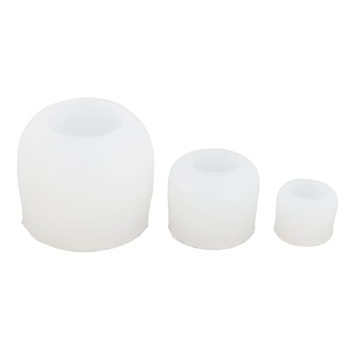 Baxnore 3D Silicon Rose Blumen Shaper Set Premium Flexible Bastelwerkzeuge für Kuchenschokoladenschokoladenlehmdekoration für Hochzeiten Geburtstage Spezielle Veranstaltungen 3 ve von Baxnore