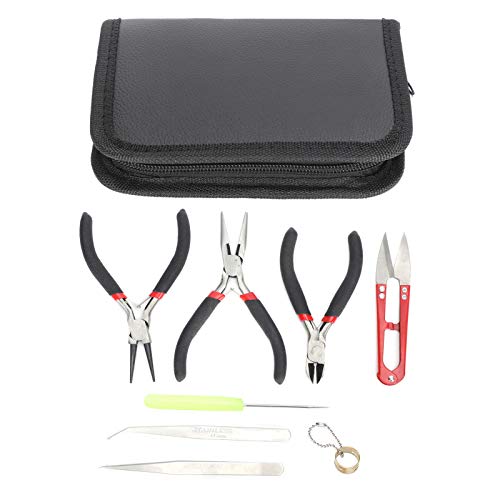 Baxnore 8pcs Schmuckzellen Werkzeuge Reparaturhandwerk erfunden Verarbeitung Schere DIY -Herstellung Vorräte von Baxnore