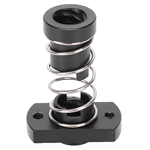 Baxnore Anti -Backlash -Nuss für T8 -Schraube, Pom -Eliminator mit Eisenfeder, 2 mm Pech -Gewindemutter für Druckerzubehör, CNC -Gravurmaschinen -Teile von Baxnore