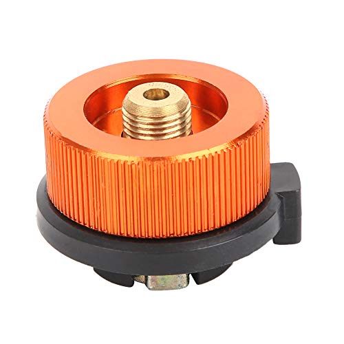 Baxnore Campingofen -Adapter -Brenner -Stecker Konvertierung Kopf Long Benzank Runde Adapter Hochversiegelt Kein Leckage Sicher für Camping -Camping -Wandern Hochtemperaturfestes N von Baxnore