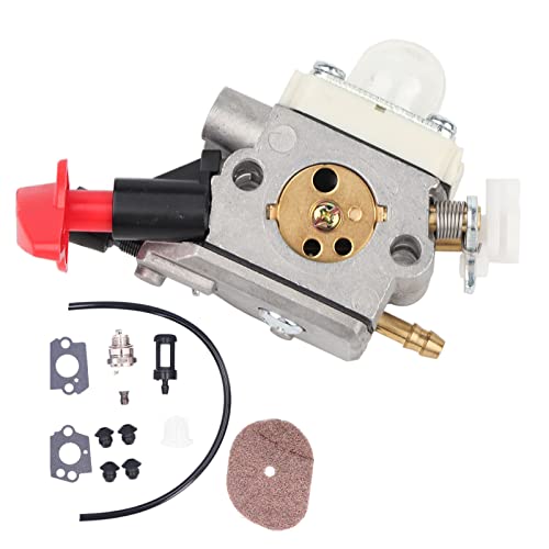 Baxnore Carburetor Kit Premium Aluminium Ersatz Stabiler Leistungsstritten Trimmer Teile Carburetor -Kit für FS50 FS50C HT56 HT56 KM56 KM56C KN56 FS56 FS56C FS70 FS70C FS70 FC56 FC70C von Baxnore