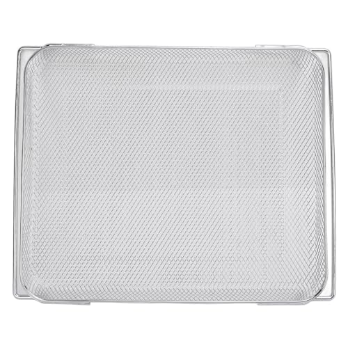 Baxnore Edelstahl -Fritteuse -Ofenkorb, Ersatzregal für Multi -Zweck -Grill -Backkorb mit Netzdesign, Luftbraten -Zubehör von Baxnore