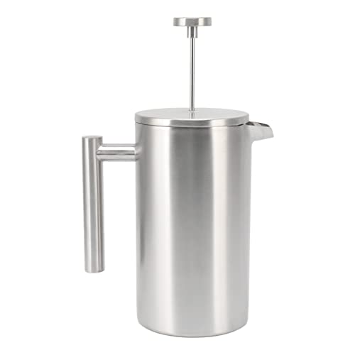 Baxnore Edelstahl französischer Presse Kaffeemaschine 1L Doppelwand isoliert rostsichere Geschirrspüler mit feinem Netzfilter für Camping -Reise -BARISTA -Nutzung für Heimbüro Baxnore Edelstahl französischer Presse Kaffeemaschine 1L Doppelwand isoliert rostsichere Geschirrspüler mit feinem Netzfilter für Camping -Reise -BARISTA -Nutzung für Heimbüro von Baxnore
