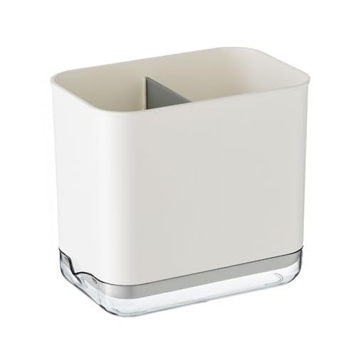 Baxnore Kunststoff-Abtropfständer für Essstäbchen, Utensilien-Besteck-Abtropfhalter, Löffel-Essstäbchen-Gabel-Abtropfgestell, Besteck-Abtropfgestell für den Küchenhaushalt (White) von Baxnore