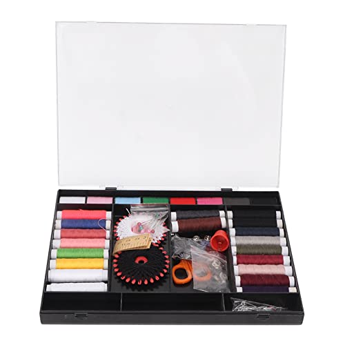 Baxnore Nähkit für Anfänger Erwachsene Komplett Nähfaden Kit mit Schere Fingerhutknöpfe Pins Nadeln für Haushaltsweg Schlafsaal 24x17,5 cm Baxnore Nähkit für Anfänger Erwachsene Komplett Nähfaden Kit mit Schere Fingerhutknöpfe Pins Nadeln für Haushaltsweg Schlafsaal 24x17,5 cm von Baxnore