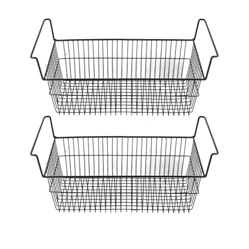 Baxnore Pack -Gefrierschrank Organizer -Mülleimer, tiefe Körbe mit Beschichtung, stapelbarem Lagerregal für aufrechte tiefe Gefriergeräte, platzsparende Lebensmittelbehälter (Länge 49,5 cm, Breite 29 Baxnore Pack -Gefrierschrank Organizer -Mülleimer, tiefe Körbe mit Beschichtung, stapelbarem Lagerregal für aufrechte tiefe Gefriergeräte, platzsparende Lebensmittelbehälter (Länge 49,5 cm, Breite 29 von Baxnore