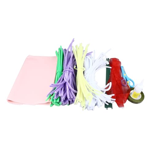Baxnore Pfeifenreiniger Blumenherstellung Kit DIY kleine Gänseblümchenstil Leuchtes Farben Blumenhandwerk Kit mit 180 Chenille -Stielen für Familienparty -Dekoration enthält Schere Baxnore Pfeifenreiniger Blumenherstellung Kit DIY kleine Gänseblümchenstil Leuchtes Farben Blumenhandwerk Kit mit 180 Chenille -Stielen für Familienparty -Dekoration enthält Schere von Baxnore