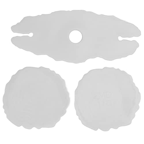 Baxnore Premium Silicon Wine Rack Formen DIY -Epoxidharz -Drop -Kleberhandwerksschalen für handgefertigte Untersetzer Wohnkultur und 3PCS von Baxnore