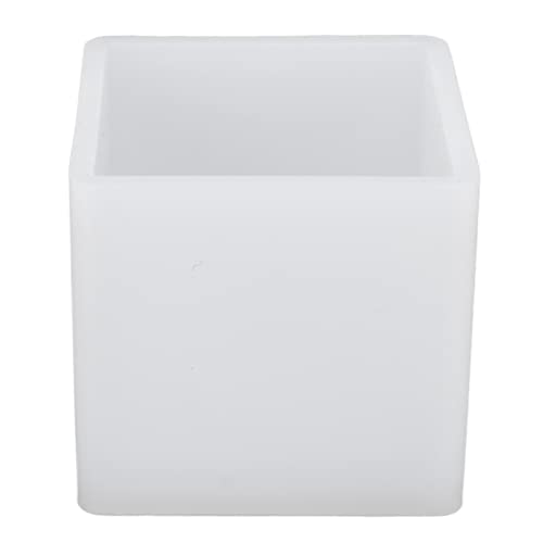 Baxnore Premium -Silikonform transparent flexibler wiederverwendbares DIY -Handwerksformen für Harzkunst -Epoxidguss und handgefertigter Schmuck, der hochwertige Quadrate -Form mit von Baxnore