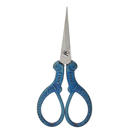 Baxnore Professionelle Stickerei Schere Edelstahl Ultra scharfe Handwerksschere Präzisionsschneidwerkzeug zum Nähen von Nadel -Arbeit DIY -Kunstprojekte Langlebige Rost -Proof 4,3 von Baxnore
