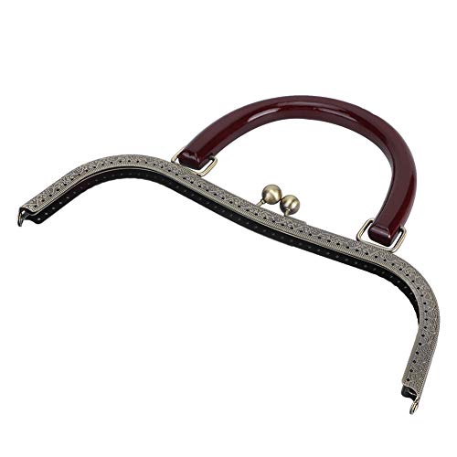 Baxnore Quadratischen Geldbeutel Rahmen Handbeutel -Beutel -Präge -Beutel Griff Rahmen für den Lernenden von Baxnore