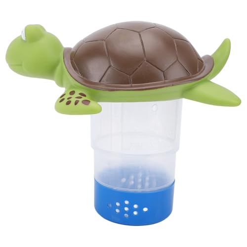 Baxnore Schwimmender Chlorinator-Spender langlebiger PVC Niedliches Schildkröten-Design Pool Tablet Dispenser Chlor inator Korb für Schwimmbäder Familien Freunde Nachbarn Einstellb Baxnore Schwimmender Chlorinator-Spender langlebiger PVC Niedliches Schildkröten-Design Pool Tablet Dispenser Chlor inator Korb für Schwimmbäder Familien Freunde Nachbarn Einstellb von Baxnore