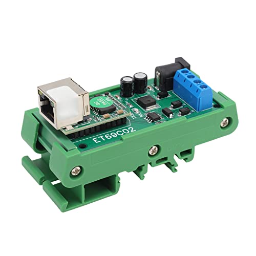 Baxnore TCP UDP an RTU-Modul, 9600bit / s Baud Rate, TVS Anti-Interferenz-Schutz, 12-V-Antrieb, Metallgehäuse für die Modernisierung der Industriegeräte (Mit Gehäuse) von Baxnore