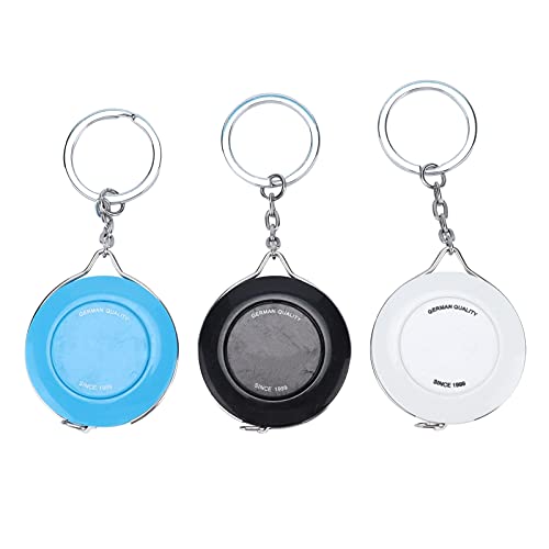 Baxnore Weiche Klebeband misst die einziehbaren Linealer Premium -Qualität langlebiger flexibler Schneidertuch Strick Körpermessung Crafting -Nähprojekte Kunststoffschale 3 Stück S Baxnore Weiche Klebeband misst die einziehbaren Linealer Premium -Qualität langlebiger flexibler Schneidertuch Strick Körpermessung Crafting -Nähprojekte Kunststoffschale 3 Stück S von Baxnore