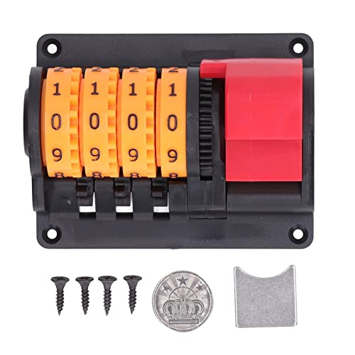 Bier -Tischflaschenöffner wandmontierte automatische Zählung ABS Digital Display Bier Offenes Werkzeug für Bars Pubs Küchen langlebig Abs Material 7 -Stück -Set von Baxnore