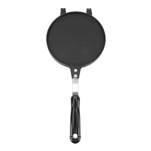 Eierrolle Press Pfanne nicht stäbchen doppelseitig Tortilla Presse mit beständigem Griff zum Herstellen von Tortillas Pfannkuchen Enchiladas 6,8 Zoll Aluminium Küchenwerkzeug (Netzstil) von Baxnore
