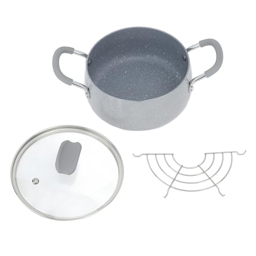 Japaner Fritteuchsen -Topf Mini -Kochtopf mit Deckel und Abflussregal für die Heimküche von Baxnore