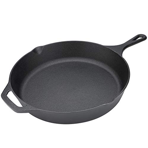 Küchen bügeleisen Kochgeschirr Antihaft Kochen Bratpfanne mit Griff (Eintopf 10 Zoll (26 cm)) (Eintopf 12 Zoll (30 cm)) von Baxnore