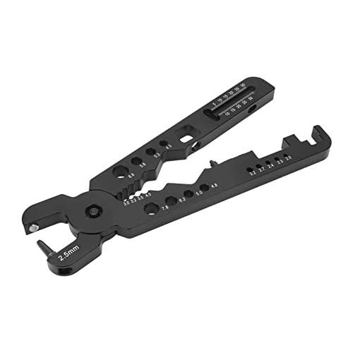 Multifunktionales Aluminiumlegierung Schockwelle Schwarzes Handheld für RC -Car RC -Modelle Spielzeug von Baxnore