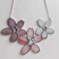 Drei Kirschblüten-Sonnenfänger Aus Glas Bayview von BayViewGlassArts