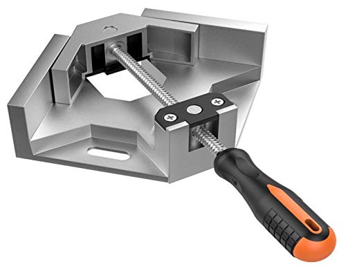 90° Winkelspanner aus Aluminium | Winkelschraubstock für Holzarbeiten | Bilderrahmen Gehrungszwinge | rechtwinklige Klemme Eckenspanner für Holz Metall | verstellbarer Eckschraubstock mit Handgriff 90° Winkelspanner aus Aluminium | Winkelschraubstock für Holzarbeiten | Bilderrahmen Gehrungszwinge | rechtwinklige Klemme Eckenspanner für Holz Metall | verstellbarer Eckschraubstock mit Handgriff von Bayli