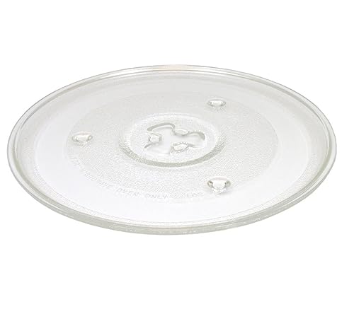 Mikrowellenteller 27 cm | Drehteller für Mikrowelle | Glasteller aus hitzebeständigem Glas Ø 270 mm | Ersatz Glasplatte für Mikrowellen | Kompatibel mit Y-Drehkreuz Telleraufnahme | Glasdrehteller Mikrowellenteller 27 cm | Drehteller für Mikrowelle | Glasteller aus hitzebeständigem Glas Ø 270 mm | Ersatz Glasplatte für Mikrowellen | Kompatibel mit Y-Drehkreuz Telleraufnahme | Glasdrehteller von Bayli
