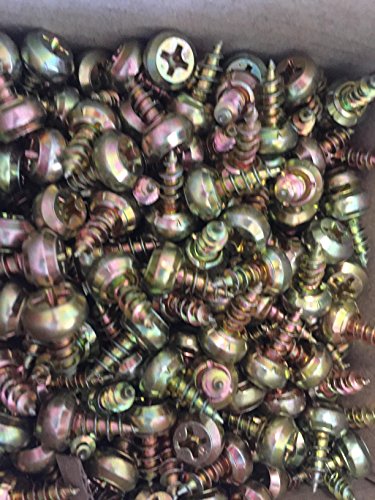 10 Stck Nippelschraube/Klemmnippel für Rollladenführungsschienen passend Salamander von Bayram