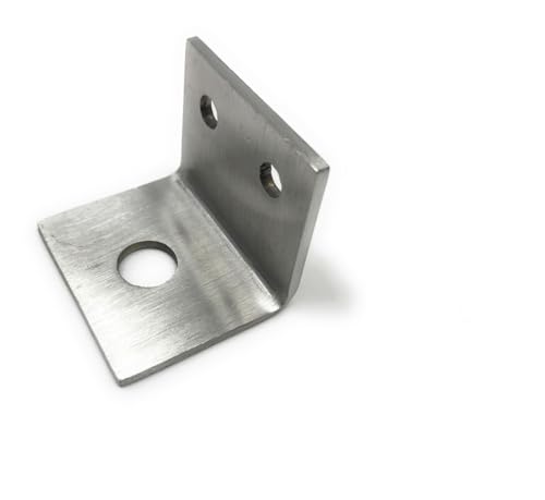 10 x Edelstahl Winkel Winkelverbinder Lochwinkel Verbinder Holzverbinder 35x35 40 mm lang 2 mm Dick - Lochung 10 mm-- 6 mm Bodenlasche Solar Panel modul Photovoltaik Halter von Bayram